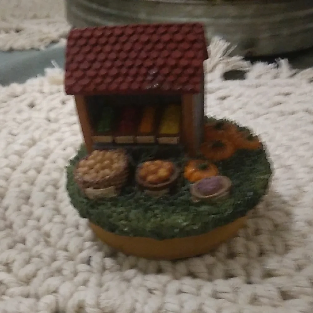 Our American Gift Farm Stand Candle Jar Topper
